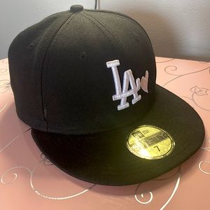 New Era LA Pink Brim Fitted